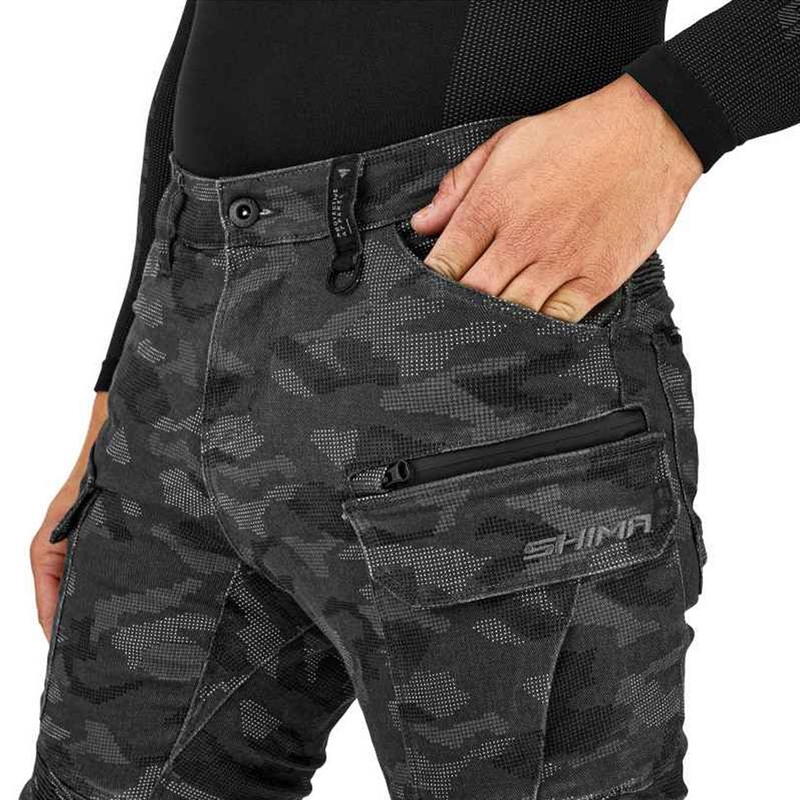 Pantaloni da moto mimetici Shima Giro 3.0
