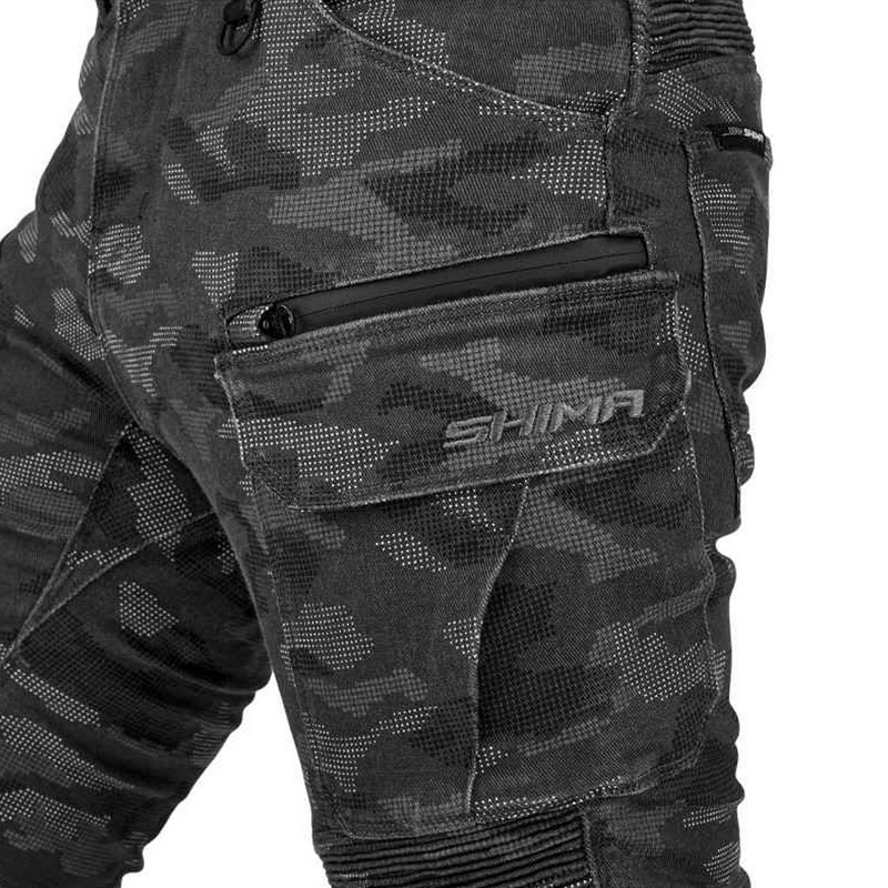 Pantaloni da moto mimetici Shima Giro 3.0