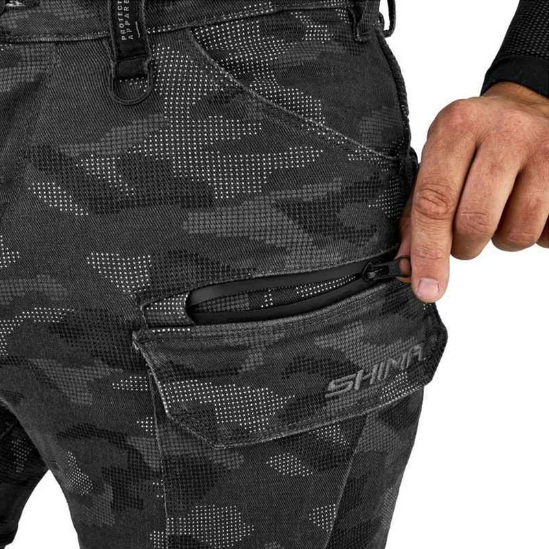 Pantaloni da moto mimetici Shima Giro 3.0