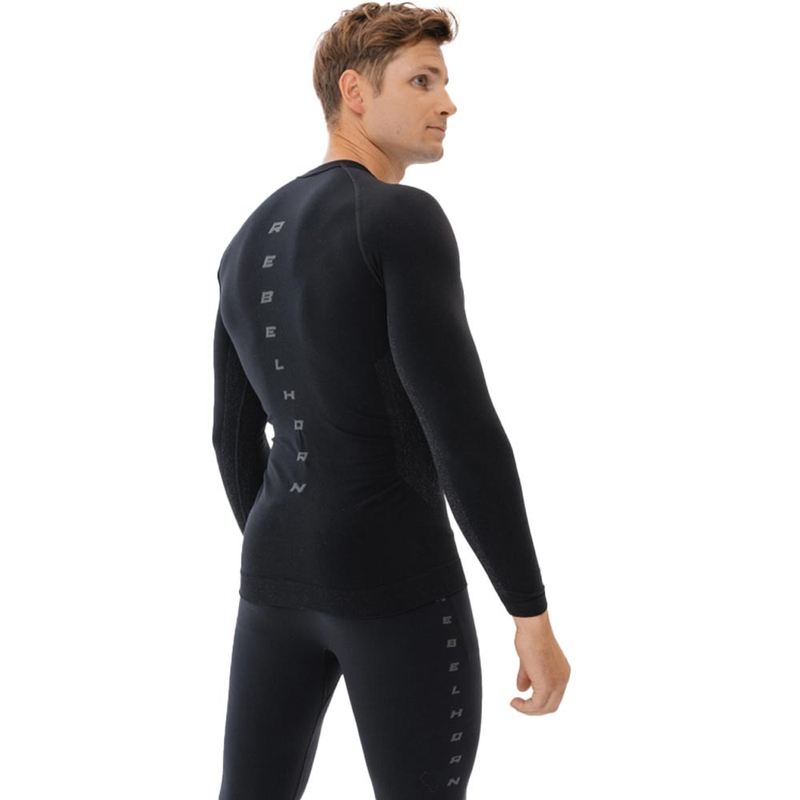 Camicia termica nera Rebelhorn Freeze II
