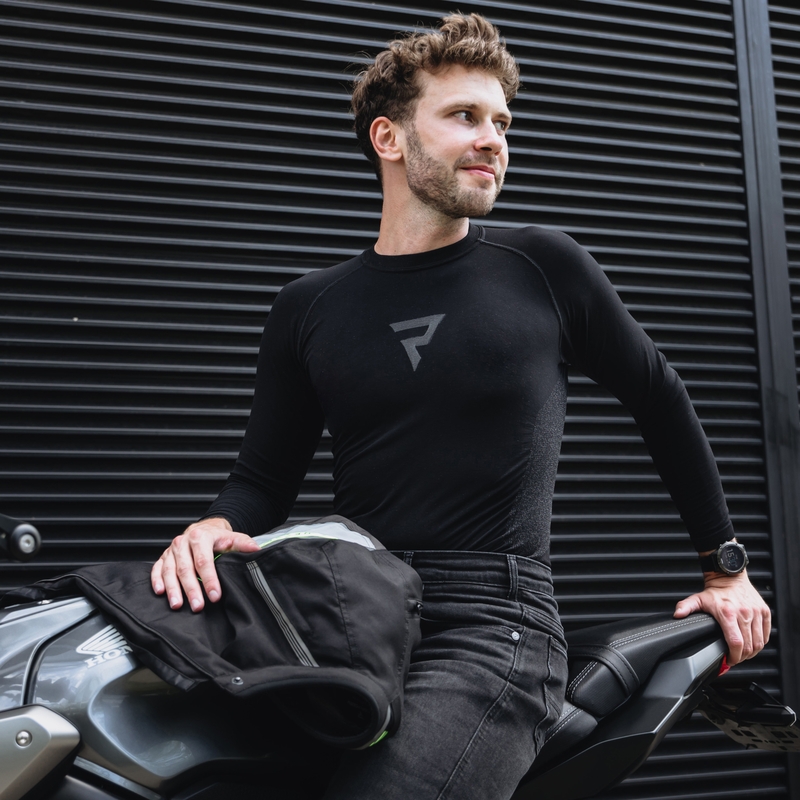 Camicia termica nera Rebelhorn Freeze II