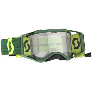 Occhiali da motocross SCOTT Prospect WFS 22 verde-giallo
