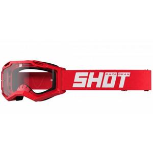 Occhiali da motocross Shot Assault 2.0 Rosso fisso
