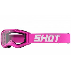 Occhiali da motocross Shot Assault 2.0 Rosa fluo solido