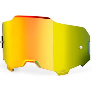Vetro iridato oro per occhiali 100% ARMEGA