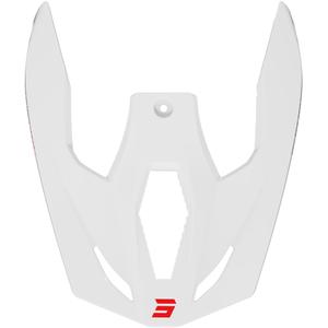 Visiera per caschi Shot Furious, bianco lucido