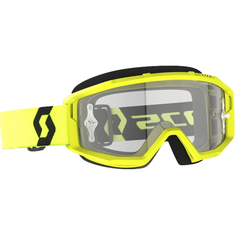 Occhiali da motocross SCOTT PRIMAL CLEAR nero-giallo fluo