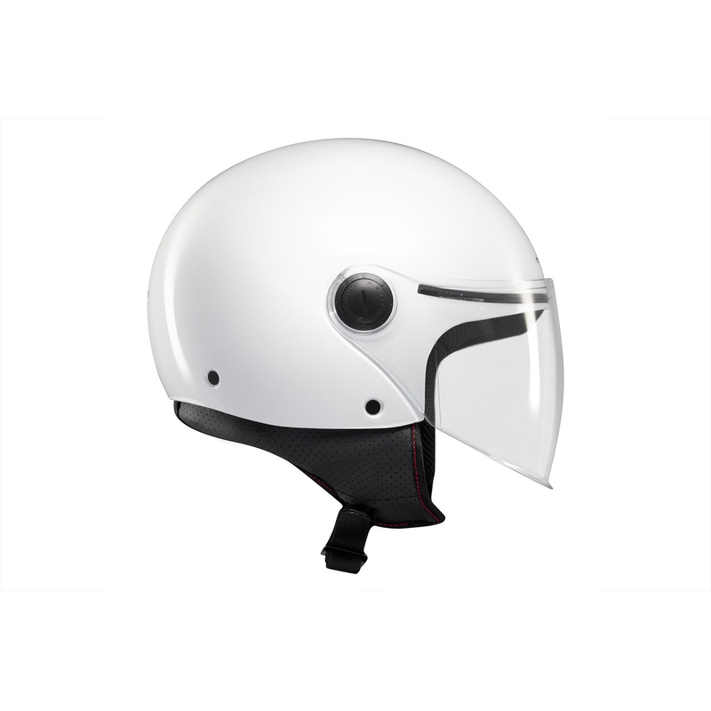 Casco da moto aperto MT Street S bianco lucido - II. qualità