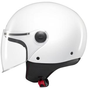 Casco da moto aperto MT Street S bianco lucido - II. qualità