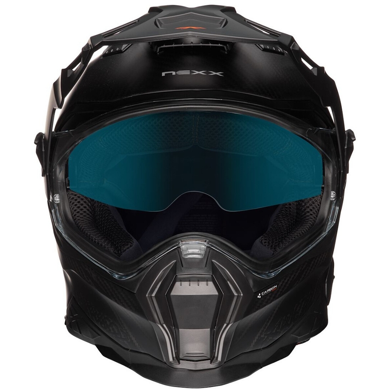 Casco da enduro NEXX X.Wed 2 Vaal Carbon Black Saldi - II. qualità