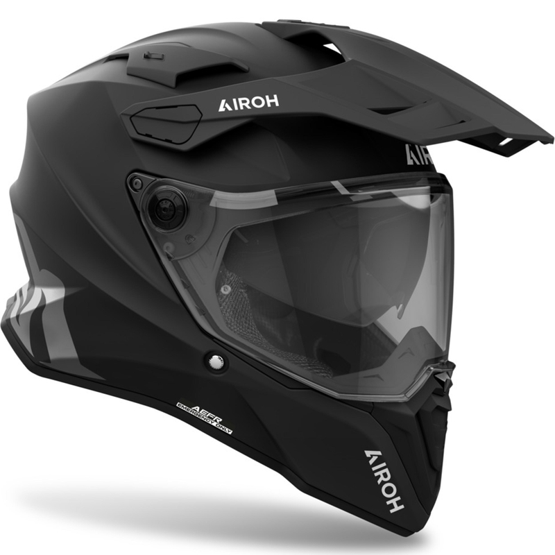 Casco da enduro Airoh Commander 2 Colore nero opaco - II qualità - II. qualità