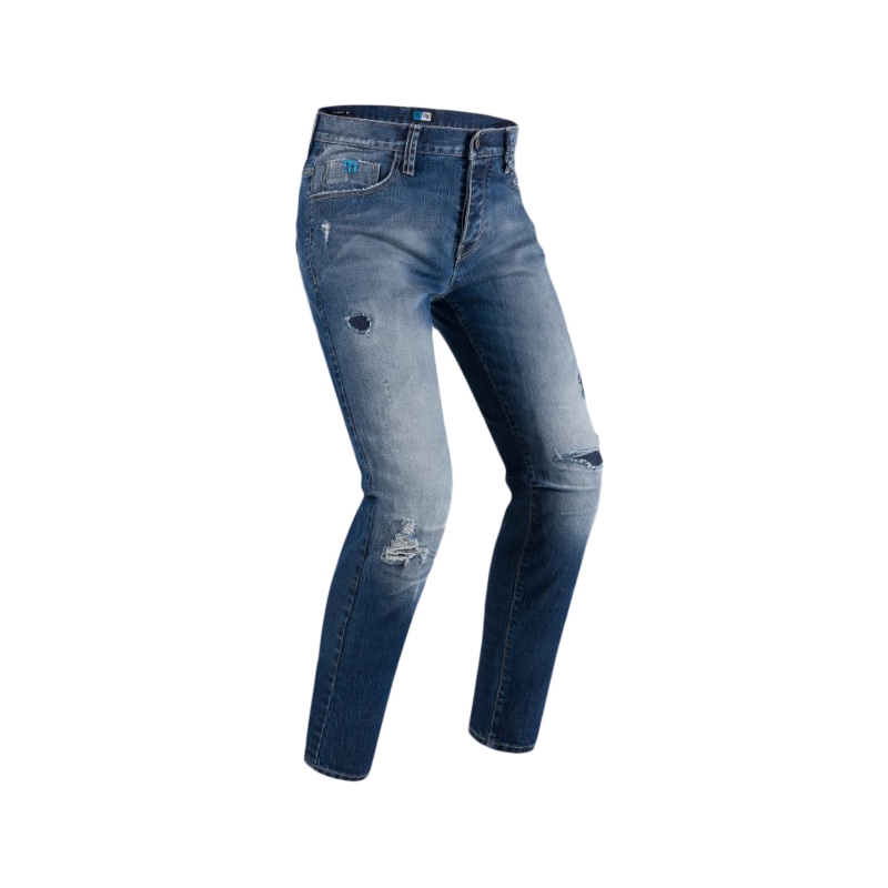 Jeans da moto PMJ Street blu Saldi - II. qualità