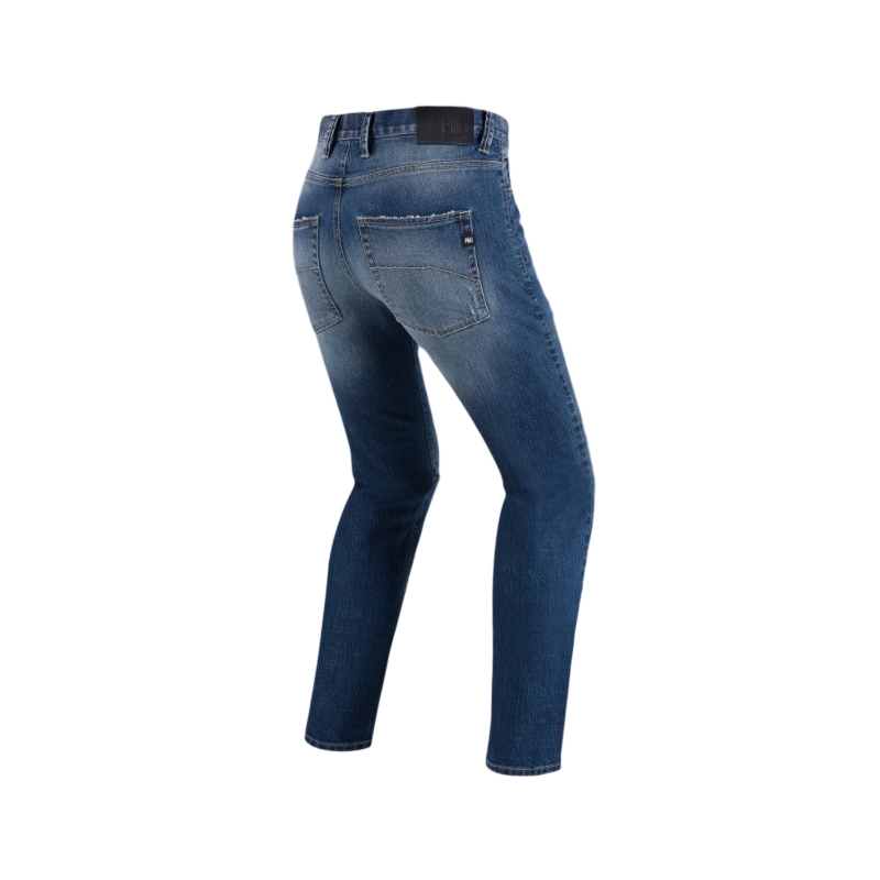 Jeans da moto PMJ Street blu Saldi - II. qualità