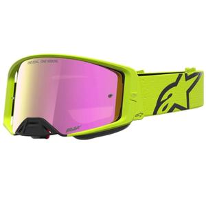 Occhiali da motocross Alpinestars Supertech Vesta giallo fluo-nero