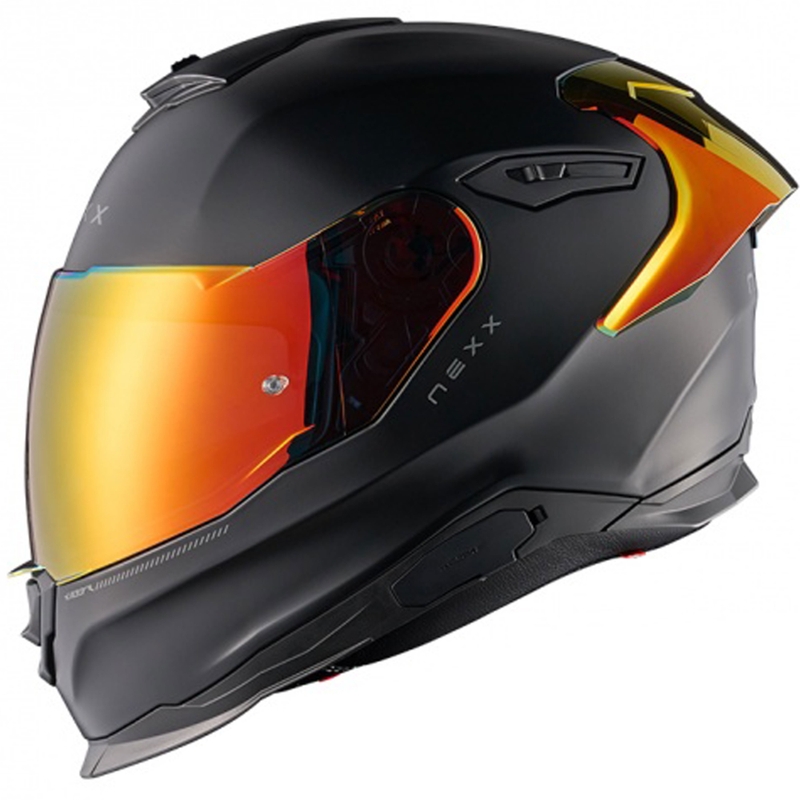 Casco integrale da moto NEXX Y.100R Subsonic nero opaco-rosso - II. qualità Saldi