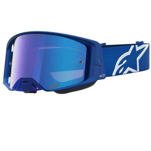 Occhiali da motocross Alpinestars Supertech Vesta blu-bianchi