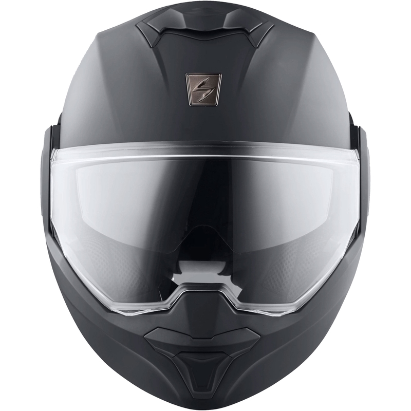 Casco moto pieghevole Scorpion EXO-TECH EVO Solid antracite opaco - II. qualità