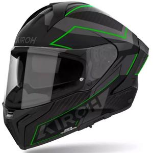Casco integrale da moto Airoh MATRYX Sentinel verde opaco