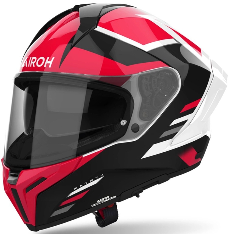 Casco integrale Airoh MATRYX Thron rosso