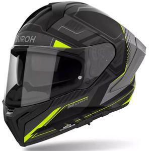 Casco integrale da moto Airoh MATRYX Rocket giallo opaco
