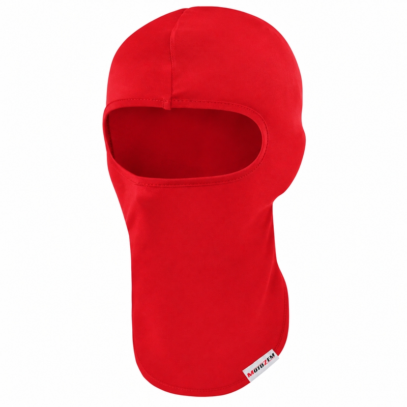 Cappuccio per casco MotoZem rosso