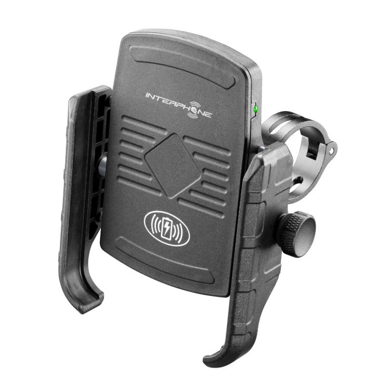 Supporto universale per cellulare Interphone Motocrab con ricarica wireless