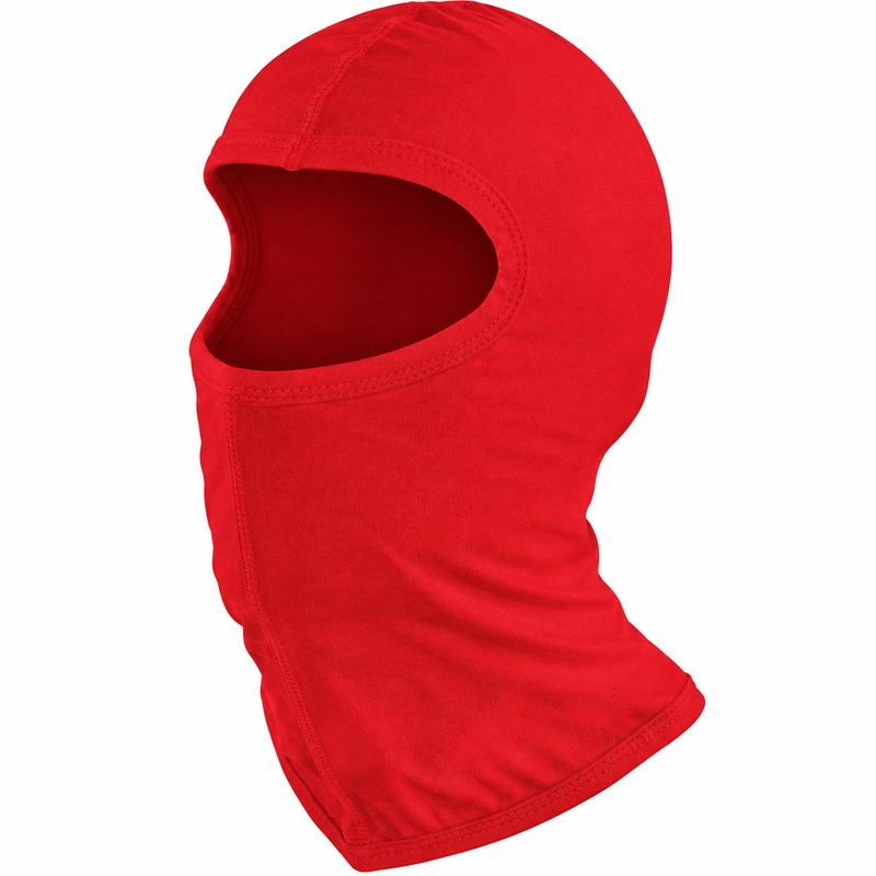 Cappuccio da moto sotto il casco Louis rosso