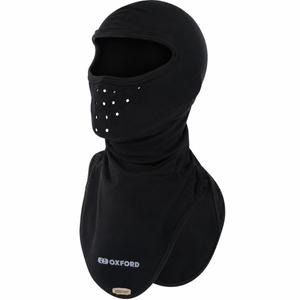 Cappuccio da moto Oxford Balaclava Deluxe Micro Fleece nero