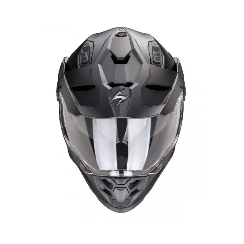 Casco moto enduro SCORPION ADF-9000 AIR Nero perla solido opaco - II. qualità