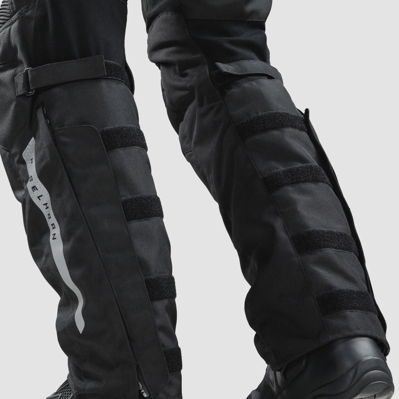 Pantaloni da moto Rebelhorn Cubby V, neri - seconda scelta - II. qualità