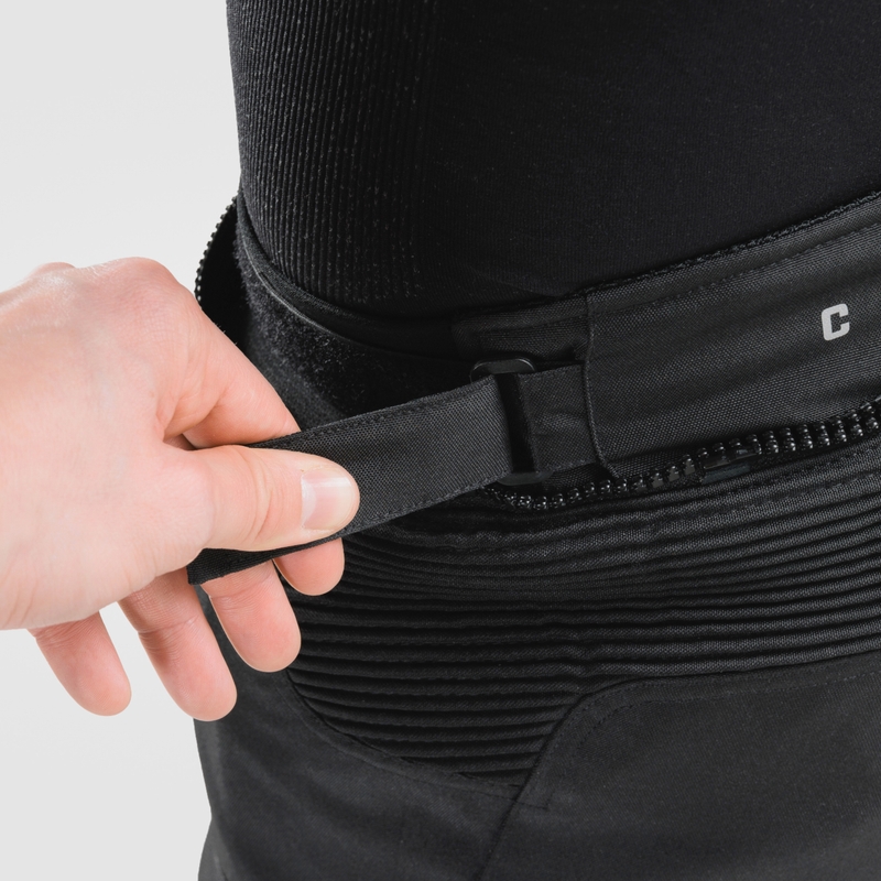 Pantaloni da moto Rebelhorn Cubby V, neri - seconda scelta - II. qualità