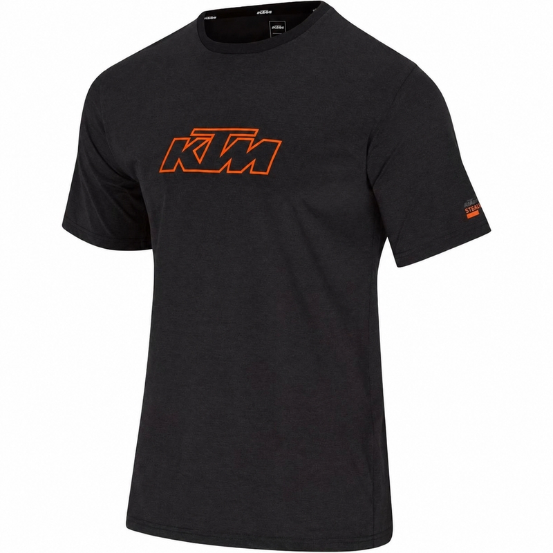 T-shirt nera KTM Essential Stealth Edition