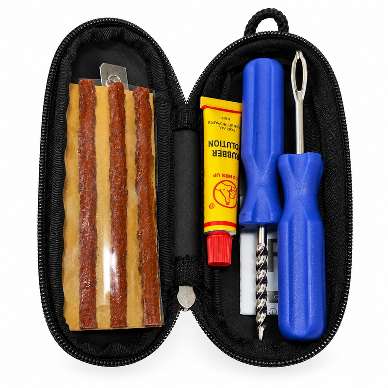 Mini kit di riparazione MotoZem nero