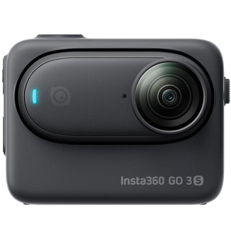 Insta360 GO 3S Action Camera da moto per casco, colore nero