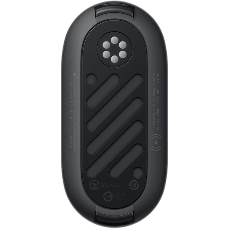Insta360 GO 3S Action Camera da moto per casco, colore nero