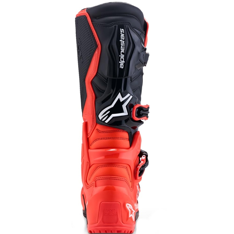 Stivali da moto Alpinestars TECH 7 Enduro rosso fluo-nero