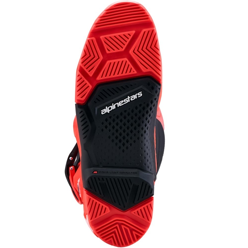 Stivali da moto Alpinestars TECH 7 Enduro rosso fluo-nero