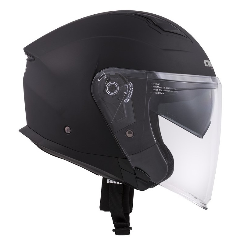 Casco moto Cassida Jet Tech Open Nero Opaco