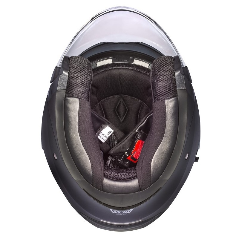 Casco moto Cassida Jet Tech Open Nero Opaco