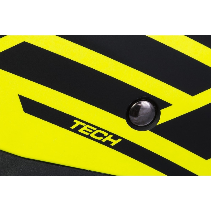 Casco moto aperto Cassida Jet Tech Corso nero-giallo fluo
