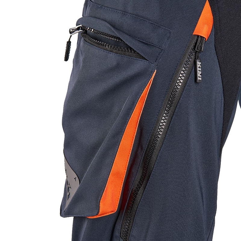 Pantaloni da motocross KINI Red Bull EXC 2.0 antracite-beige
