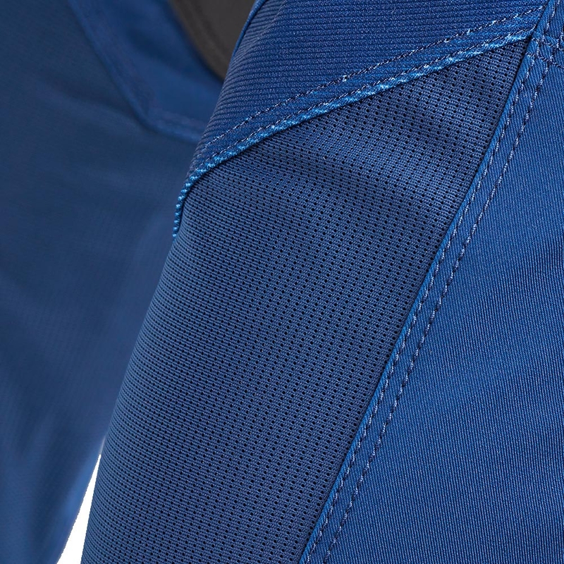Pantaloni da motocross KINI Red Bull 1.0 Rallye blu-arancione