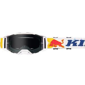 Occhiali da motocross KINI Red Bull 1.0 MX3 bianchi