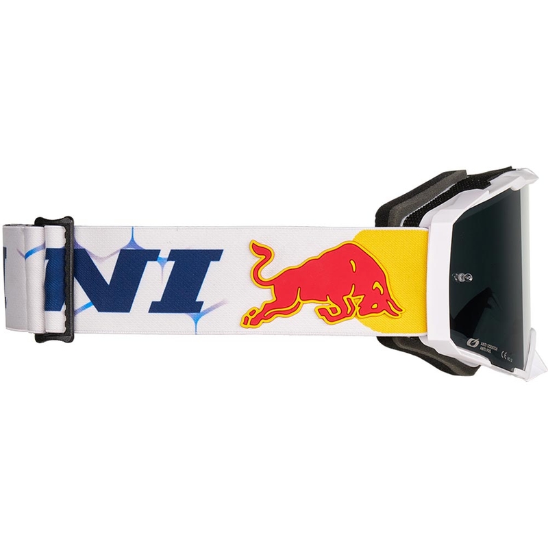 Occhiali da motocross KINI Red Bull 1.0 MX3 bianchi