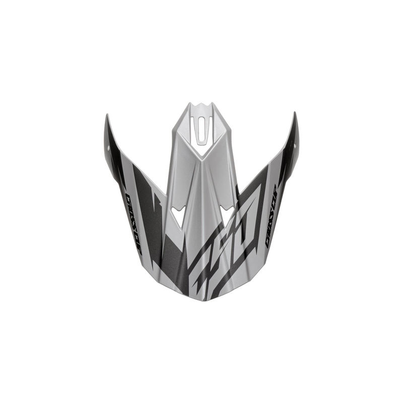 Visiera per casco Cassida Cross Cup Two nero-grigio