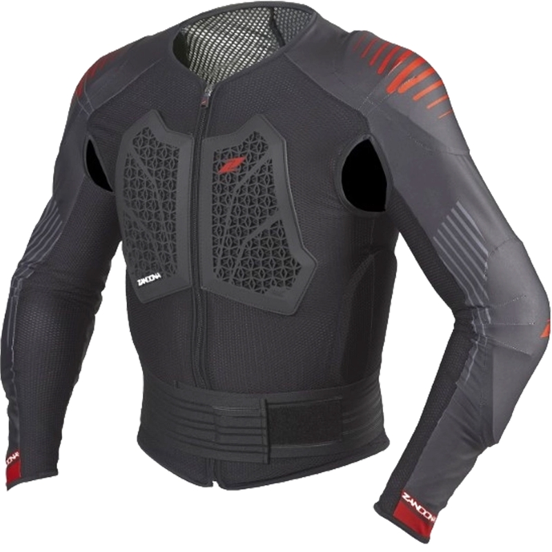 Protezione corpo Zandona Action X7 nero-rosso 170-179 cm