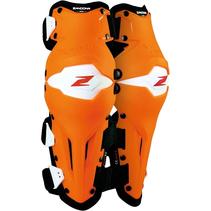 Ginocchiere Zandona X-Bandit bianco-arancio