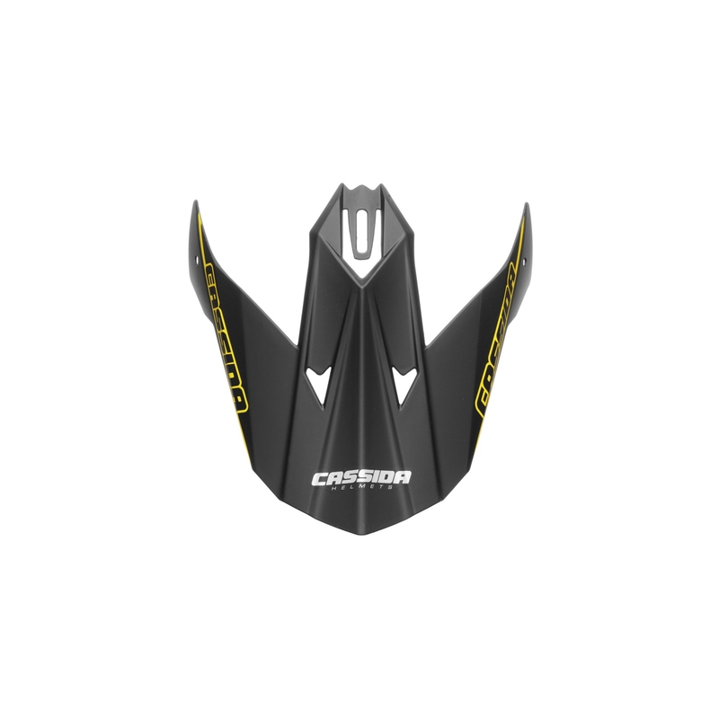Visiera per casco Cassida Libor Podmol nero-giallo-grigio