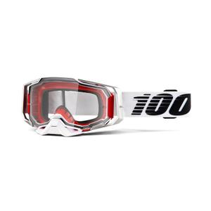 Occhiali da motocross 100% ARMEGA Lightsaber (plexi trasparente)