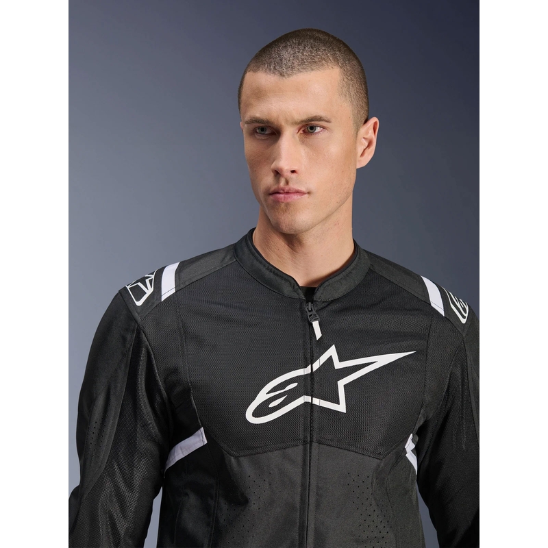 Giacca da moto Alpinestars T-SPS Air V2 nero-bianco
